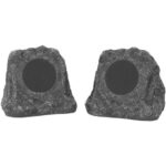 Innovative Bluetooth Outdoor Rock Speakers Pair – Water-Resistant