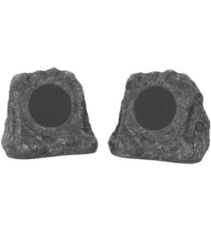 Innovative Bluetooth Outdoor Rock Speakers Pair – Water-Resistant