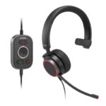 Snom USB Monaural Headset with Remote Control & USB Plug