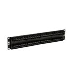 ICC Cat6 Feed-Thru Patch Panel 48-Port for Quick Network Setup - Image 2