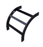 ICC Ladder Rack Runway 90° Outside Corner Steel Black
