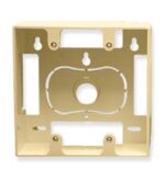 ICC IC107MRDIV 2 Gang Ivory Wall Plate Mounting Box