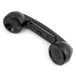 Cortelco Black Handset with Volume Control - ITT-HANDSET-BK