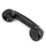 Cortelco Black Handset with Volume Control - ITT-HANDSET-BK