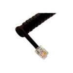 Cablesys ICC 6' Flat Black Handset Cord GCHA444006-FFB