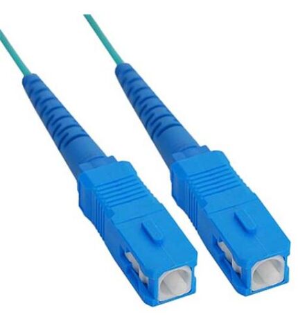 ICC OFNR Riser Rated 10G SC-SC Simplex Fiber Cable 10M