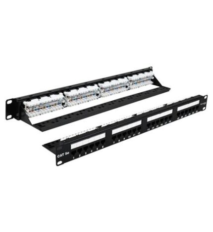 Wavenet 24-Port CAT5e Rack Mount Patch Panel