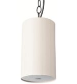 VALCOM 5W White Pendant Speaker with White Grill - VC-V-1015B-WW