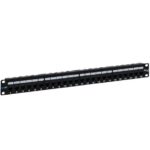 ICC 24-Port Cat 6A Patch Panel 1U RMS with Alien Crosstalk Reduction
