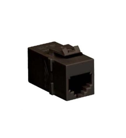 ICC RJ-11 Module Coupler Pin 1-1 Black IC107C6RBK