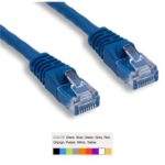 Wavenet 6" White Cat6 Snagless Patch Cord RJ45