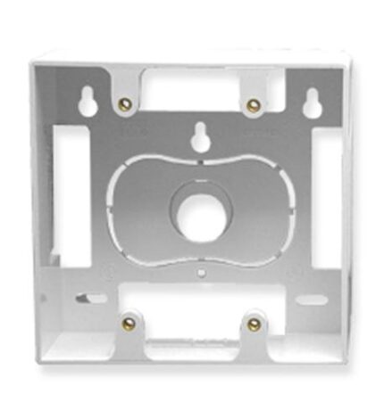 ICC IC107MRDWH White 2-Gang Mounting Box with Cable Management