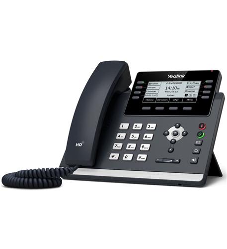 Unified Firmware Enhanced SIP Phone T43U Yealink T43U SIP Phone with Dual USB & Opus Codec Support - Image 1