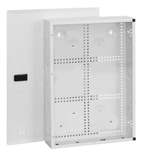 NET MEDIA CENTER, 21in ICC Steel 21in Structured Cabling Enclosure for Home Use - Image 1