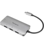Targus ACH226BT USB C to Four Port USB 3 Hub for Laptops - Image 3