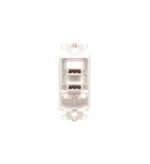 ICC IC107DDHWH Gold Plated Dual HDMI Cable for HD Audio Video - Image 3