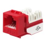 Wavenet CAT6 Red Jack - High Density 8P8C Connector