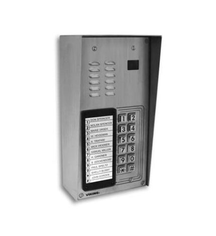 Viking Electronics VK-K-1205 Color Video Entry Phone 12 Buttons
