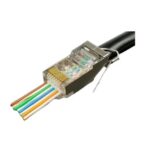 Shireen Cat5e RJ45 Connectors 100-Pack Gold-Plated