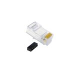 ICC Cat6 RJ45 Modular Plugs 100-Pack Solid/Stranded Wire