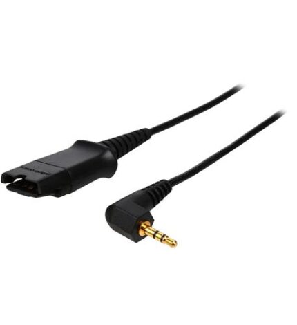 Plantronics 85Q30AA 2.5mm Quick Disconnect Cord for Headsets