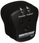 MINUTEMAN UPS MMS110 Single Outlet Surge Protector with Safety