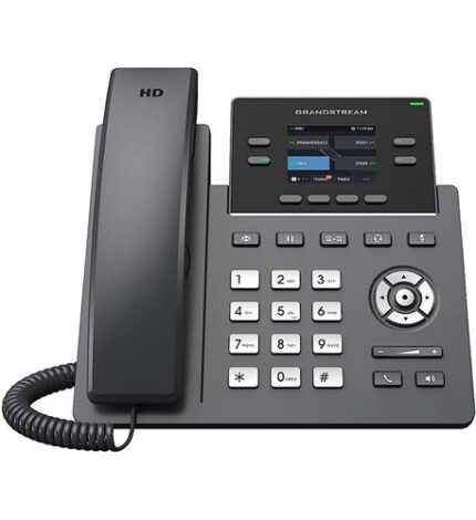 Grandstream GS-GRP2612P Carrier-Grade IP POE Phone, 2 SIP Accounts