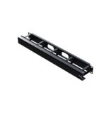 ICC 1U Metal Panel Cable Management Ring with Cover - Image 2