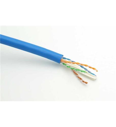 CAT6A PLENUM BLUE 6A04UPBL2 Wavenet CAT6A Plenum Blue 23 AWG High-Speed Data Cable - Image 1