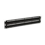 ICC 48-Port Cat6 Feed-Thru Patch Panel 2RMS - No Punch Down