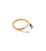 ICC ICFOJ3M301 1 Meter Duplex LC to ST Multimode Fiber Cable - Image 2