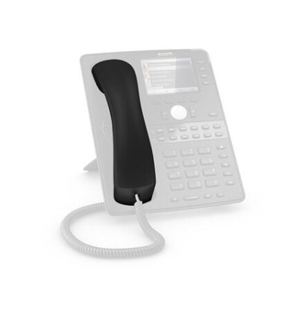 Snom D7xx Replacement Handset Black - SNO-85-00S000-002