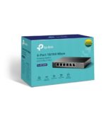 TP-Link 6-Port 10/100Mbps Desktop Switch with 4 PoE+ Ports - Image 3