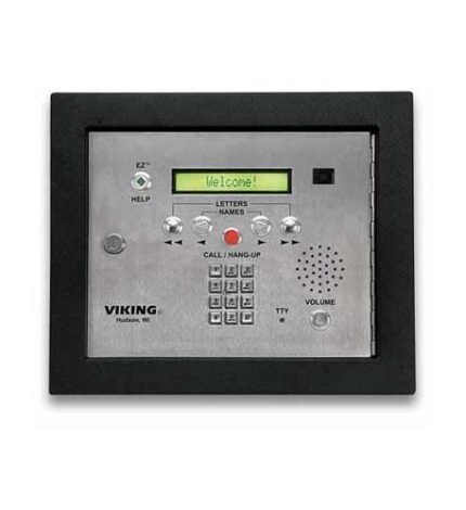 Viking Electronics color video entry system with accessibility