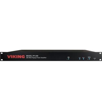 Viking 250W 70V Paging Power Amplifier with Volume Control