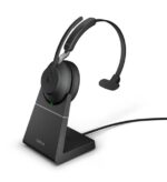 Jabra Evolve2 65 Wireless Mono Headset - Black