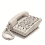 Cortelco Big Button Corded Phone with Photo Memory