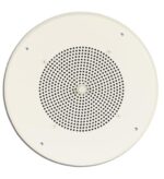 Bogen 8" Ceiling Speaker with Bright White Grille & Volume Control