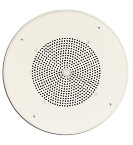 Bogen 8" Ceiling Speaker with Bright White Grille & Volume Control