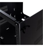 ICC 18in Vertical Wall Mount Bracket 8 RMS Steel Black - Image 3