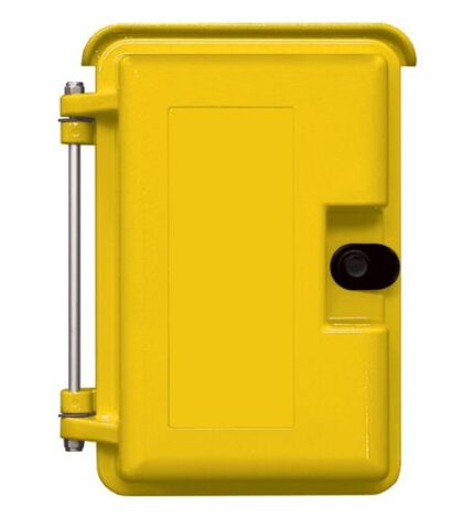 Viking Electronics 0P Heavy Duty Yellow Weatherproof Box
