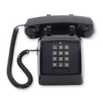 Cetis Aegis 25002 Black Desk Phone with Volume Control