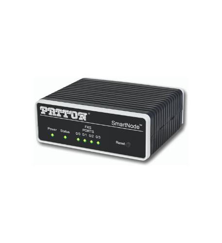 SmartNode FXS-SIP VoIP Gateway 4x FXS Patton 4JS4V 4-Port FXS SIP VoIP Gateway for Business - Image 1