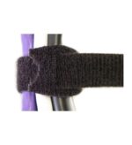 ICC 12" Black Velcro Cable Ties 100 Pack - Reusable - Image 3
