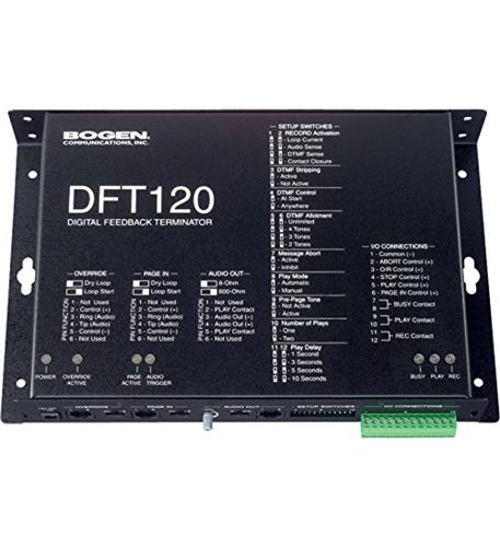 Digital Feedback Eliminator Bogen DFT120 Digital Feedback Eliminator for Phone Paging - Image 1