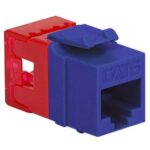 ICC IC1078F6PR Purple Cat6 Keystone Jack for High-Speed Networks