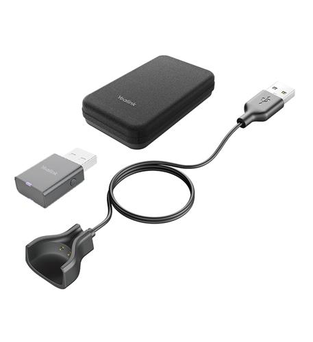 1208650 Portable Accessory Kit Yealink Headsets WH67 Portable Accessory Kit with DECT Dongle - Image 1