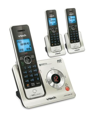 Vtech LS6425 3 Handset DECT Cordless Phone System with Recording