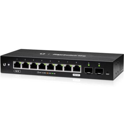 Ubiquiti 10X 10-Port Gigabit Network Switch with PoE Support