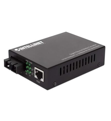 Intellinet ITL-508544 Gigabit Ethernet Media Converter for Fiber